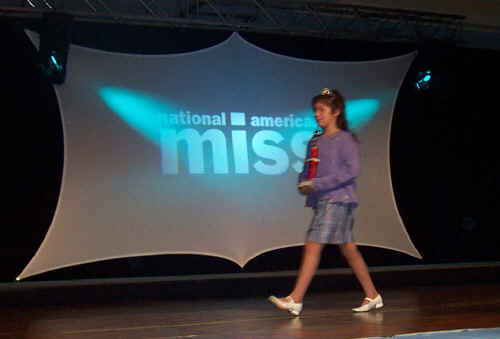 Brittany Gordon at 2003 Wash. State National American Miss Pageant