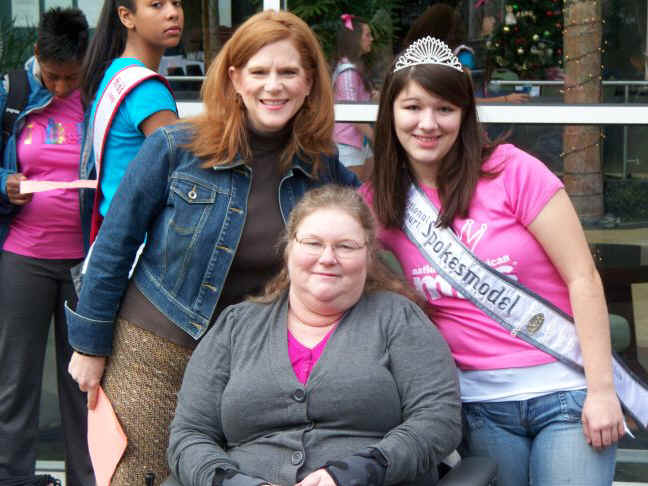 Kathleen Mayes, Brittany Gordon, Beverly Gordon, 2008 National American Miss Pageant