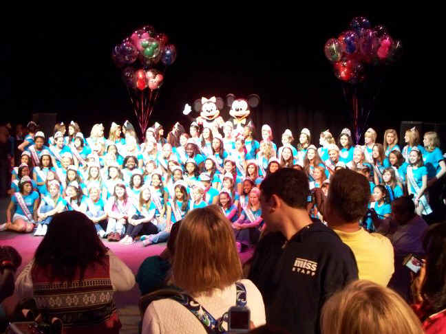2008 National American Miss Pageant Jr Teen Courts at Disneyland