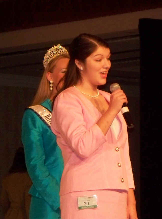 Brittany Gordon, Personal Introduction, 2008 National American Miss Pageant